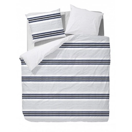 Housse de Couette Marc O'Polo Malmo Marine Satin de Coton