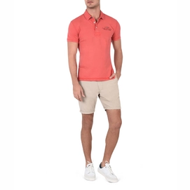 Polo Napapijri Men Elbas Stretch Coral