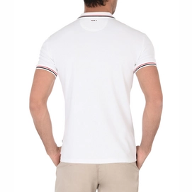 Polo Napapijri Men Taly SS Stripe Bright White