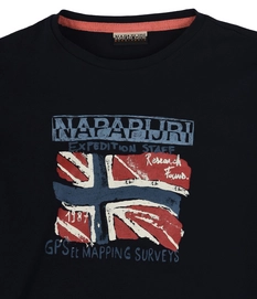 T-Shirt Napapijri Kids Solex Blu Marine