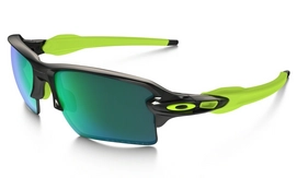 Zonnebril Oakley Flak 2.0 XL Black Ink Jade Iridium Polarized