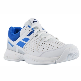 Tennisschoen Babolat Pulsion All Court Kids White Blue