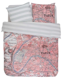 Parure de Lit Covers & Co Paris Citymap Multi Coton