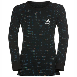Baselayerset Odlo Set Active Originals Warm Kids Mykonos Blue Black