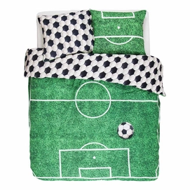 Covers & Co Bettwäsche Soccer Green Baumwolle Renforce 135x200 cm Fussball grün 