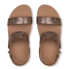 FitFlop Lottie™ Chain Print Sandal Bronze