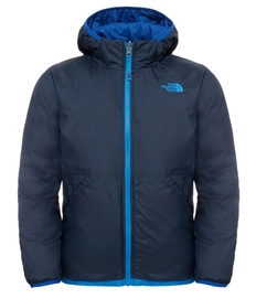 Winterjas The North Face Boy's Reversible Moondoggy Honor Blue