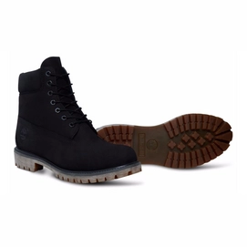 Timberland 6" Premium Boot Mens Black Nubuck Monochromatic