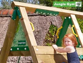 Speelset Jungle Gym Jungle Tower + Climb X'tra Rood