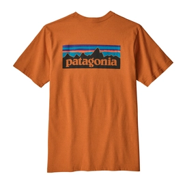 T-Shirt Patagonia Men's P-6 Logo Responsibili-Tee Marigold