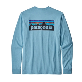 Longsleeve Patagonia Men's L/S P-6 Logo Responsibili-Tee Break Up Blue