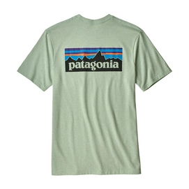 T-Shirt Patagonia Men's P-6 Logo Responsibili-Tee Lite Distilled Green