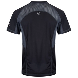 T-Shirt Regatta Mens Breakbar III Black/Seal Grey