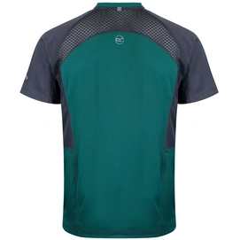 T-Shirt Regatta Mens Breakbar III Hunter Green/Seal Grey