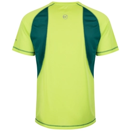 T-Shirt Regatta Mens Volito II Lime Zest Green/Hunter Green