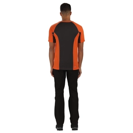 T-Shirt Regatta Mens Virda Magma/Seal Grey