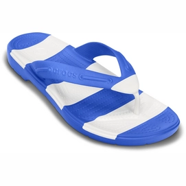 Slipper Crocs Beach Line Flip Sea Blue/White