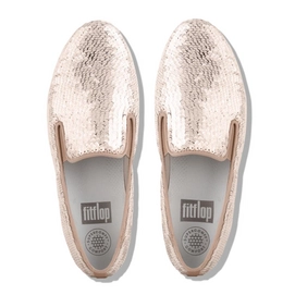 Loafers FitFlop Superskate™ With Sequins Cream