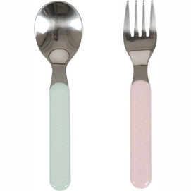 Melamine Eetsetje Adventure Little Dutch Roze (5-delig)