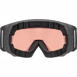 3---Skibril Uvex Unisex Athletic CV Race Black Mat Mirror Orange 3