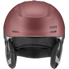 3---Skihelm Uvex Ultra Mips Antique Rose Grey Mat 3