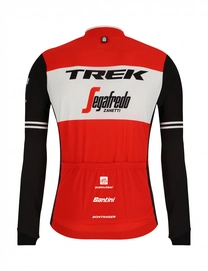 Fietsshirt Santini Men Trek-Segafredo Classe Longsleeve Jersey Red