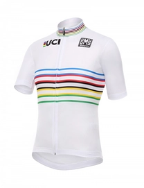 Fietsshirt Santini UCI World Champion Master Short Sleeve Jersey