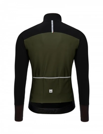 Fietsshirt Santini Men Vega Longsleeve Jersey Orange Fluo