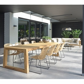 3---2020 M&L Reclaimed teak Mason table & Duke lounge - Fibre Stef chair - Aluminium Kick coffee table-1