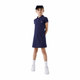 Robe Lacoste Fille EJ2816 Navy Blue Tennisplanet