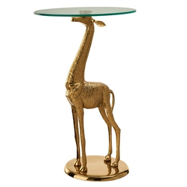 Side Table POLSPOTTEN Giraffe Gold