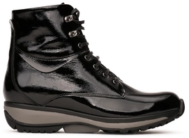 Stiefelette Xsensible Stretchwalker Milton Black Patent Damen