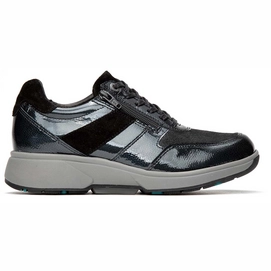 Sneaker Xsensible Stretchwalker Tokio Black Patent Damen-Schuhgröße 38