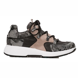 Baskets  Xsensible Stretchwalker Women Lille Black Python