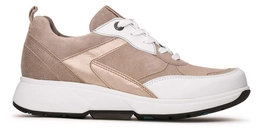 Sneaker Xsensible Stretchwalker Women Lunel Taupe Combi