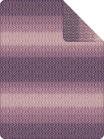 Plaid Ibena Jacquard Kasama Rose