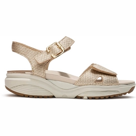 Sandale Xsensible Syros Damen Gold-Schuhgröße 37