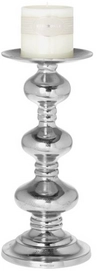 Kandelaar Riverdale Brisbane Zilver 42 cm
