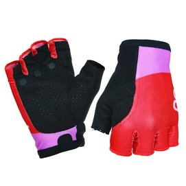 Fietshandschoen POC Essential Road Mesh Short Altair Pink Prismane Red