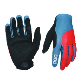 Fietshandschoen POC Essential Mesh Cubane Blue Prismane Red