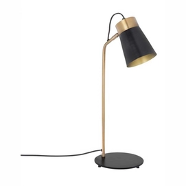 Tafellamp Riverdale Carter Zwart Goud 56 cm