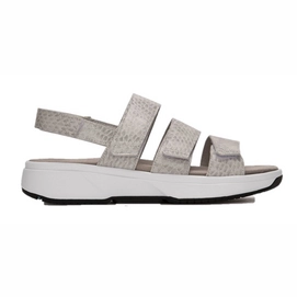 Sandale Xsensible Stretchwalker Flores Off White Croco Damen