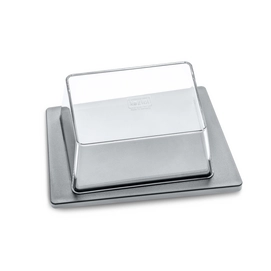 Butterdose Koziol Kant Cool Grey-Crystal Clear