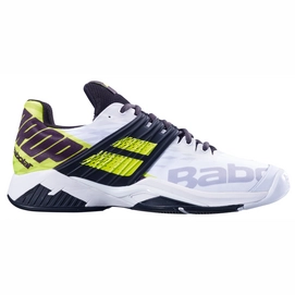 Chaussure de Tennis Babolat Men Propulse Fury All Court White Fluo Aero
