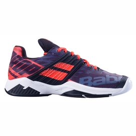 Chaussure de Tennis Babolat Men Propulse Fury All Court Black Fluo Strike