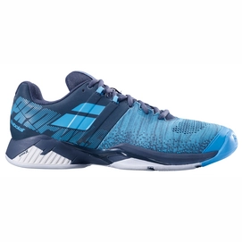 Chaussure de Tennis Babolat Men Propulse Blast All Court Grey Blue