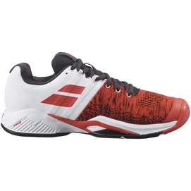 Tennisschoen Babolat Men Propulse Blast AC Cherry Tomato White