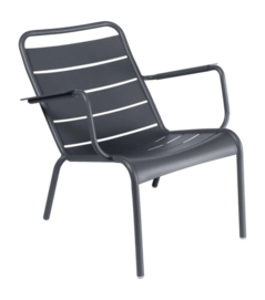 Tuinfauteuil Fermob Luxembourg Low Anthracite