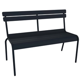 Tuinbank Fermob Luxembourg 2/3 Seater With Backrest Deep Blue