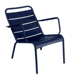 Tuinfauteuil Fermob Luxembourg Low Deep Blue
